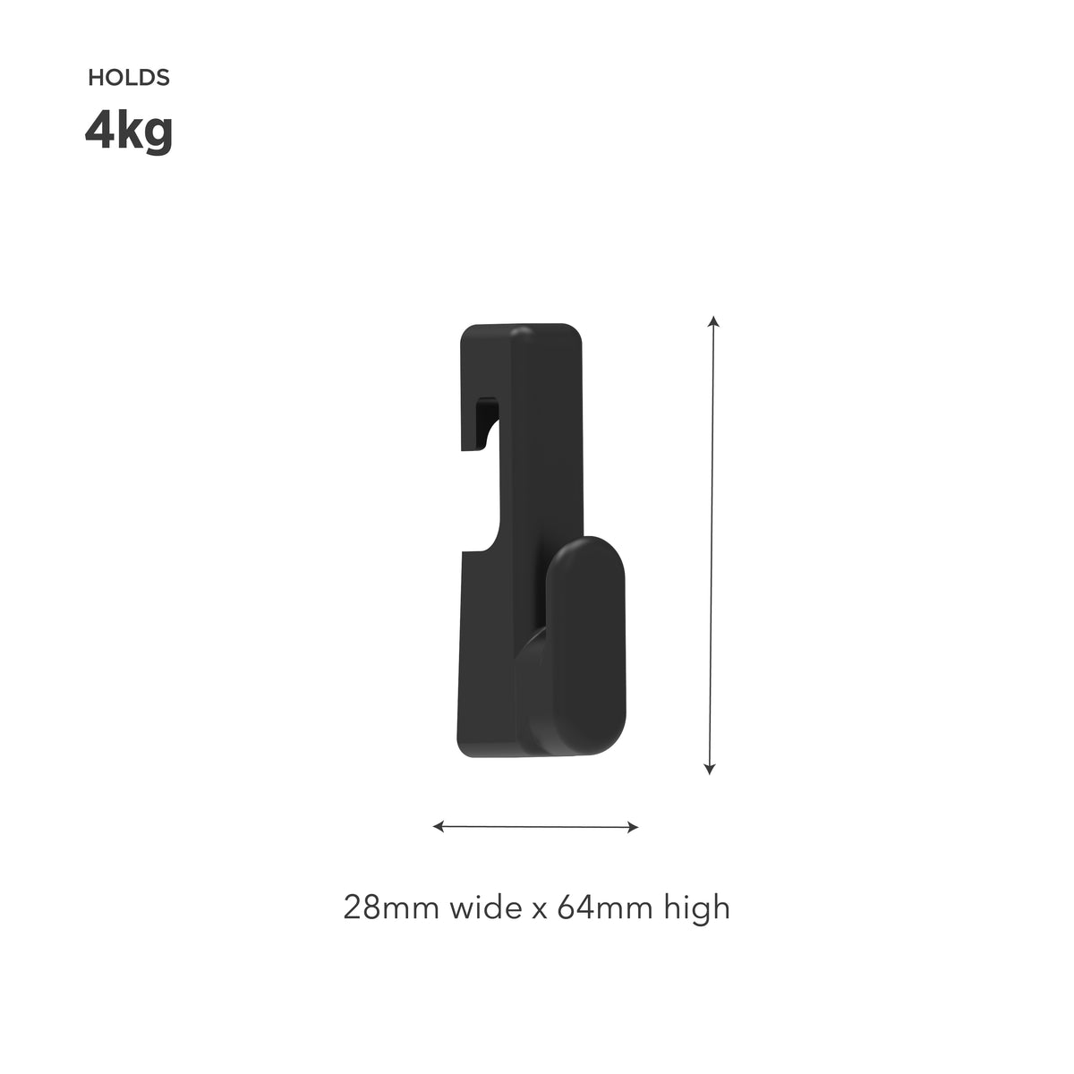 Acoustic Panelling Picture Hooks - 2 Pack