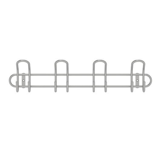 8 Metal Hooks Hook Rail